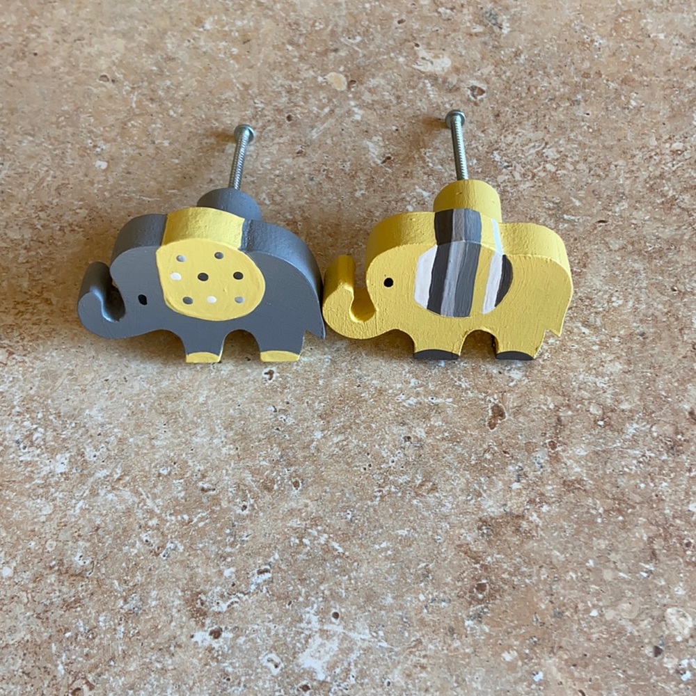 Elephant Dresser Knobs